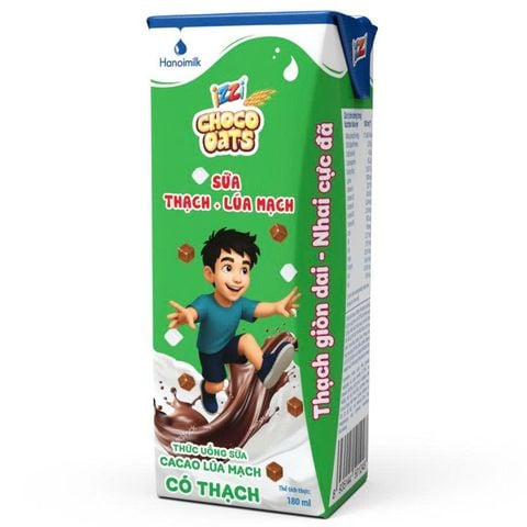 THỨC UỐNG SỮA CACAO LÚA MẠCH CÓ THẠCH 180ML