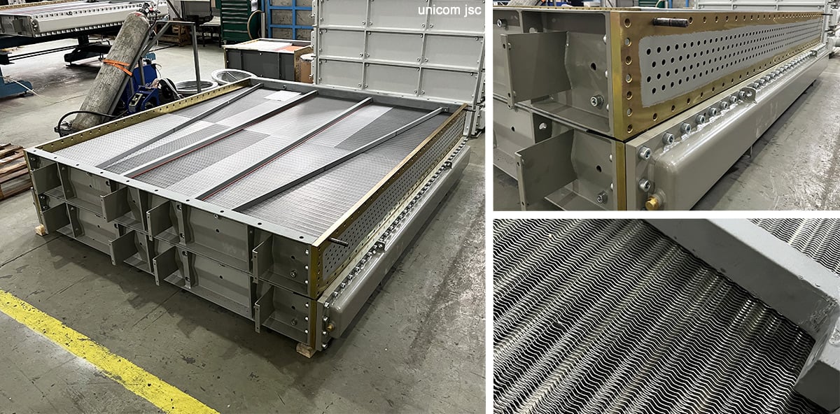 Bộ Két nước làm mát không khí máy phát điện UNI-MGTD