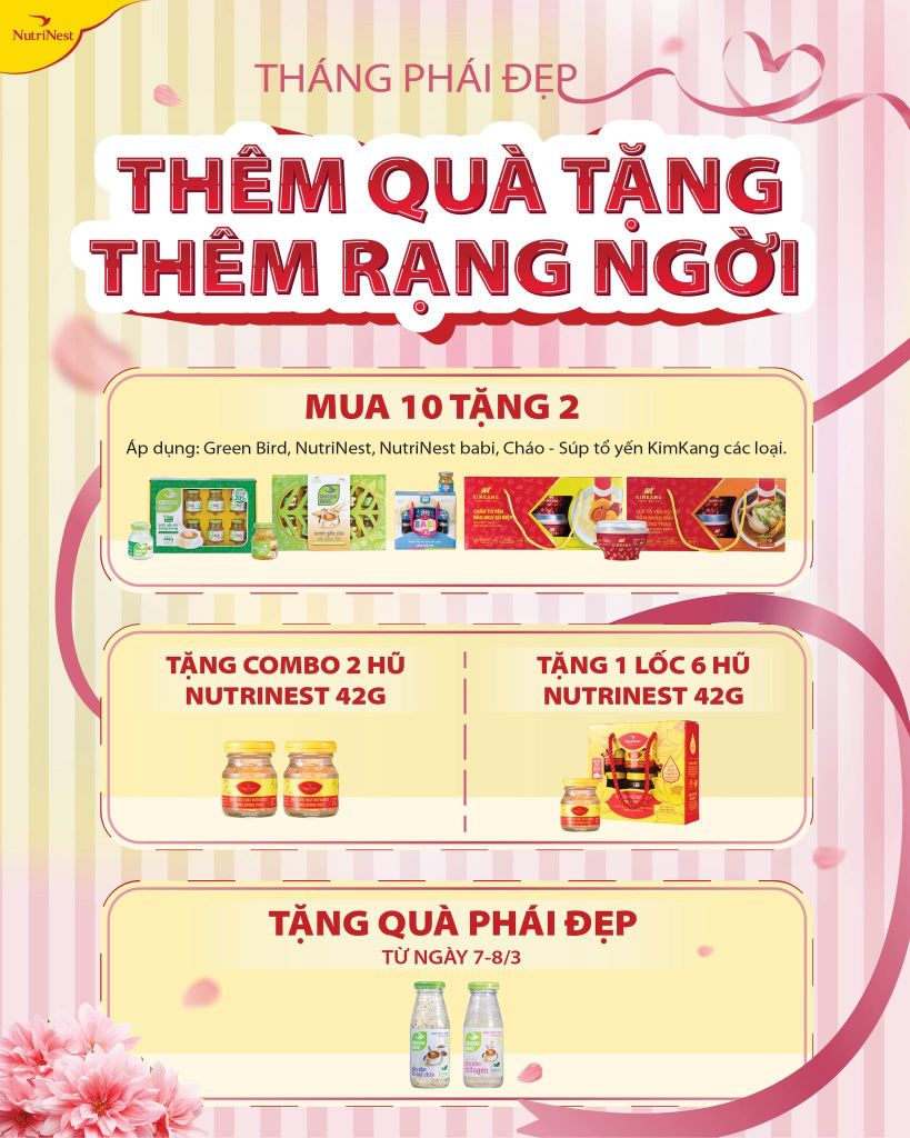 [SHOWROOM & ONLINE]  THÁNG PHÁI ĐẸP - THÊM QUÀ TẶNG, THÊM RẠNG NGỜI