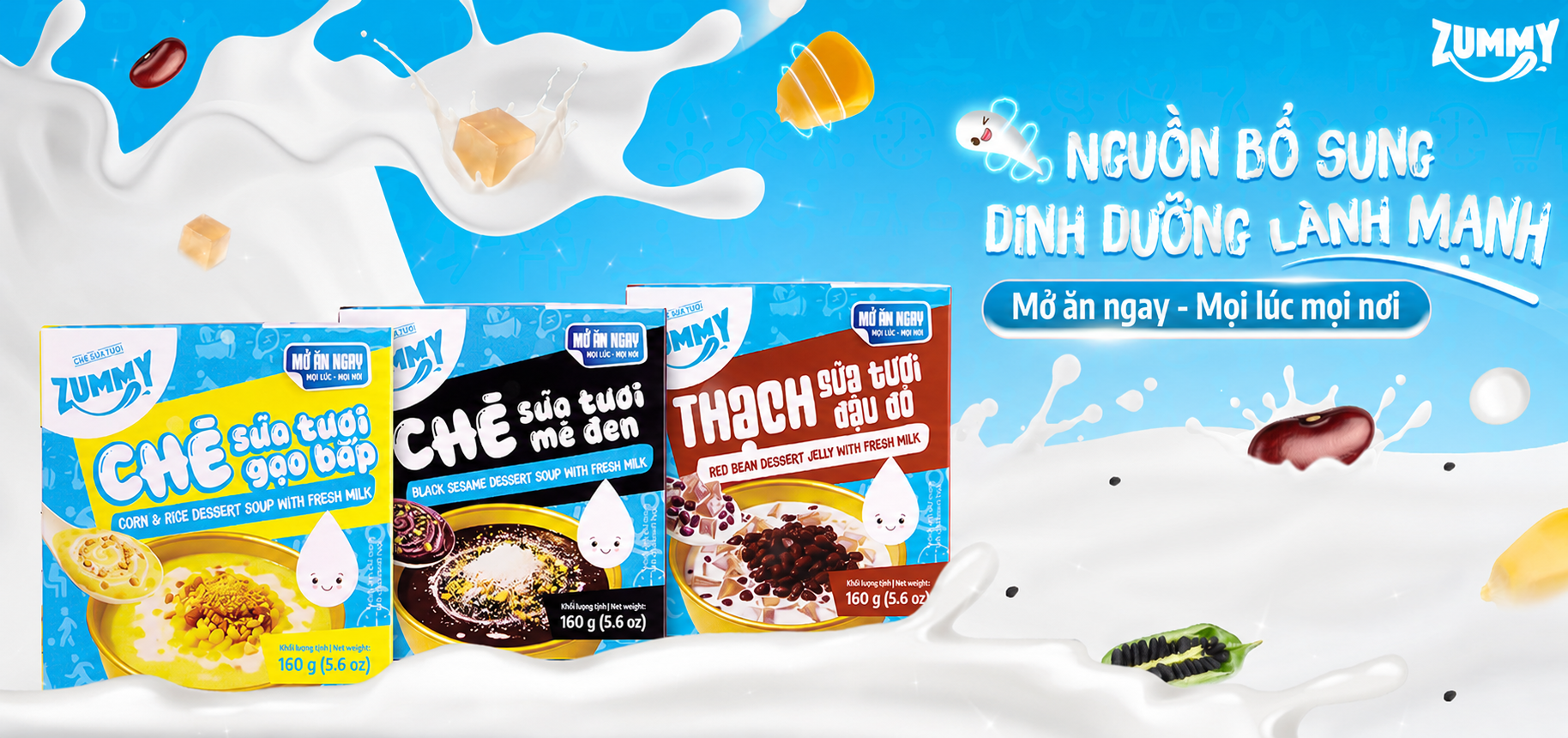 Chè sữa tươi Zummy