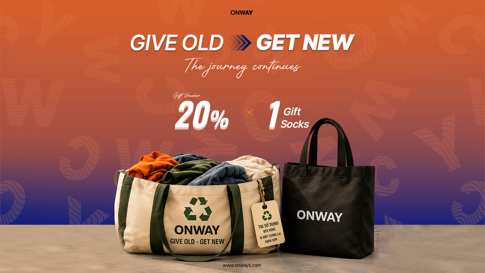 ♻️ GIVE OLD - GET NEW TIẾP TỤC HÀNH TRÌNH.