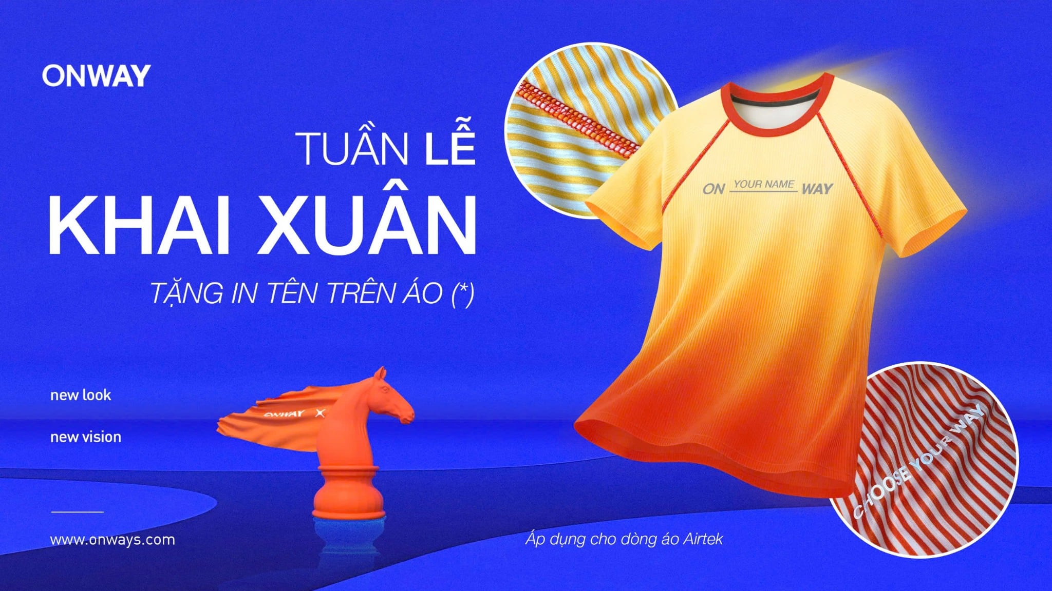 TUẦN LỄ KHAI XUÂN TẶNG IN TÊN TRÊN ÁO