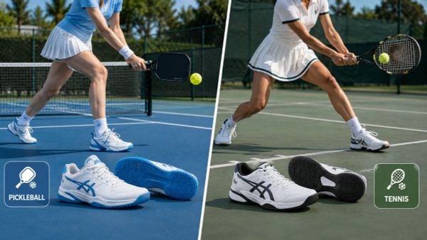 Giày pickleball khác gì giày tennis? Cách chọn đúng để chơi an toàn hơn