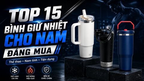 Top 15 bình giữ nhiệt cho nam đáng mua tại Maison Online