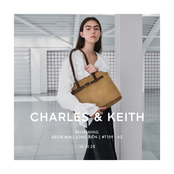 Welcome Back Charles & Keith Aeon Mall Long Biên