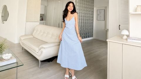Top 15 mẫu đầm hai dây sang trọng, thanh lịch