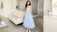 Top 15 mẫu đầm hai dây sang trọng, thanh lịch