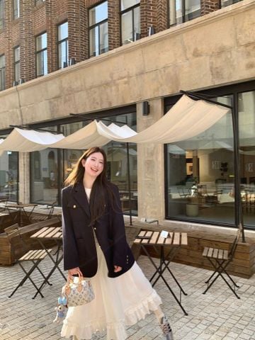 18+ Công thức phối đồ với chân váy dài chữ A mặc đẹp, tôn dáng