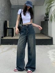 Quần ống rộng mặc với áo gì? Cách chọn áo để outfit gọn, tôn dáng và không bị nuốt người