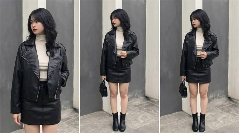 Phối đồ với áo khoác da nữ: 12 cách mặc đẹp, cá tính