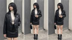 Phối đồ với áo khoác da nữ: 12 cách mặc đẹp, cá tính
