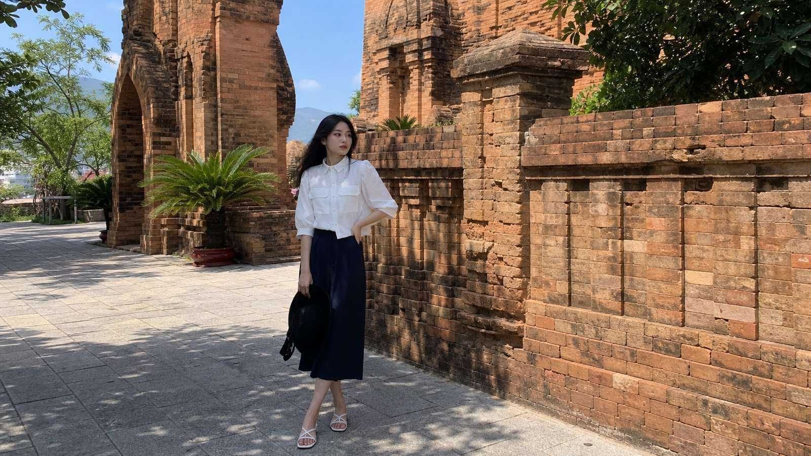 Đi Nha Trang mặc gì? 20 outfit đẹp, mát và hợp từng kiểu lịch trình