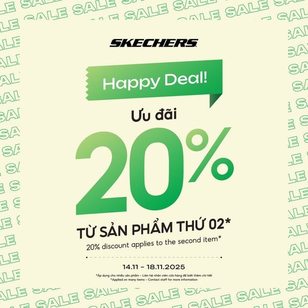 SKECHERS | Happy Deal – Deal vui cho ngày thêm chill