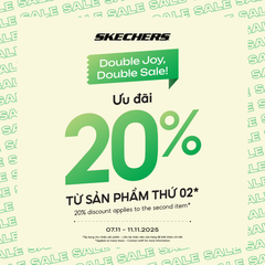 SKECHERS | Double Day – Nhân đôi niềm vui, săn liền deal xịn