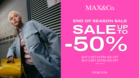 MAX&Co. | End of Season Sale Up to 50%