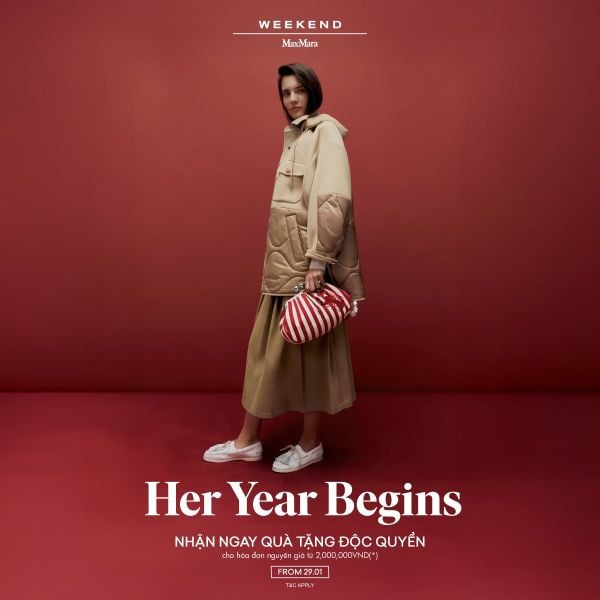 WEEKEND MAX MARA | Her year begins