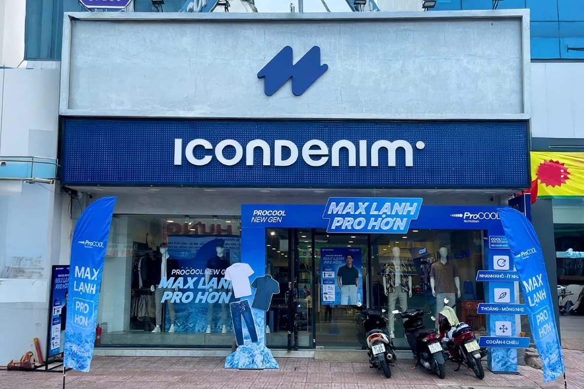 C?a h?ng ICONDENIM v?i ?o kho?c nam streetwear, denim jacket c? t?nh