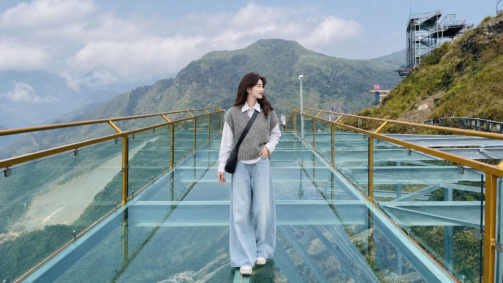 Đầm len dáng gọn phối boots cao vừa cho bữa tối hoặc đi dạo nhẹ