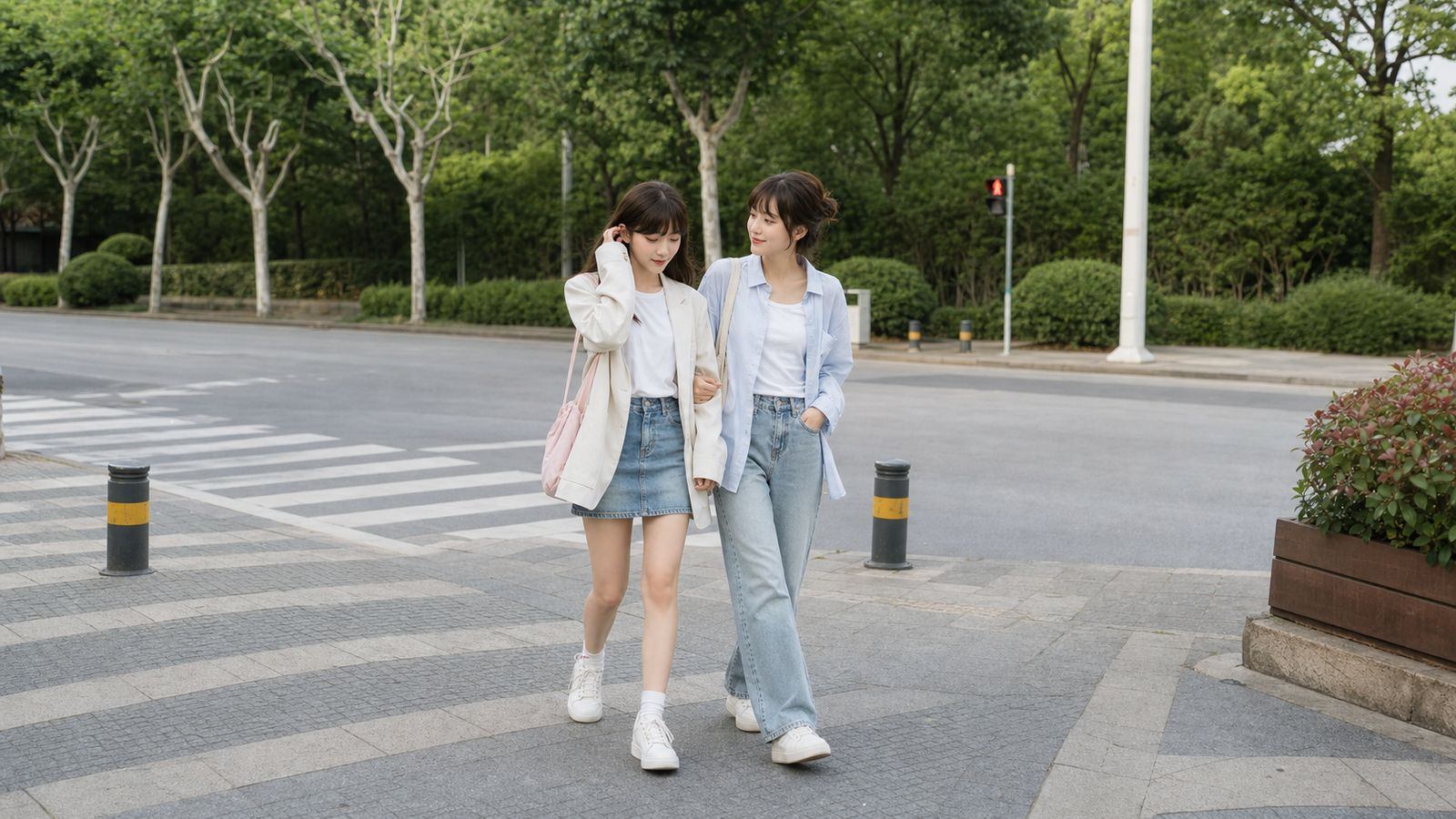 Các item dễ phối để chụp ảnh đôi mà không bị quá gồng concept