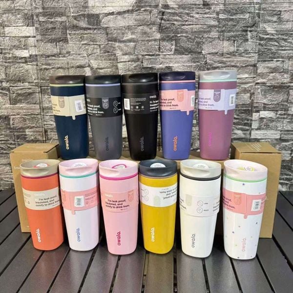 Owala là thương hiệu bình nước lạnh có nắp uống thông minh