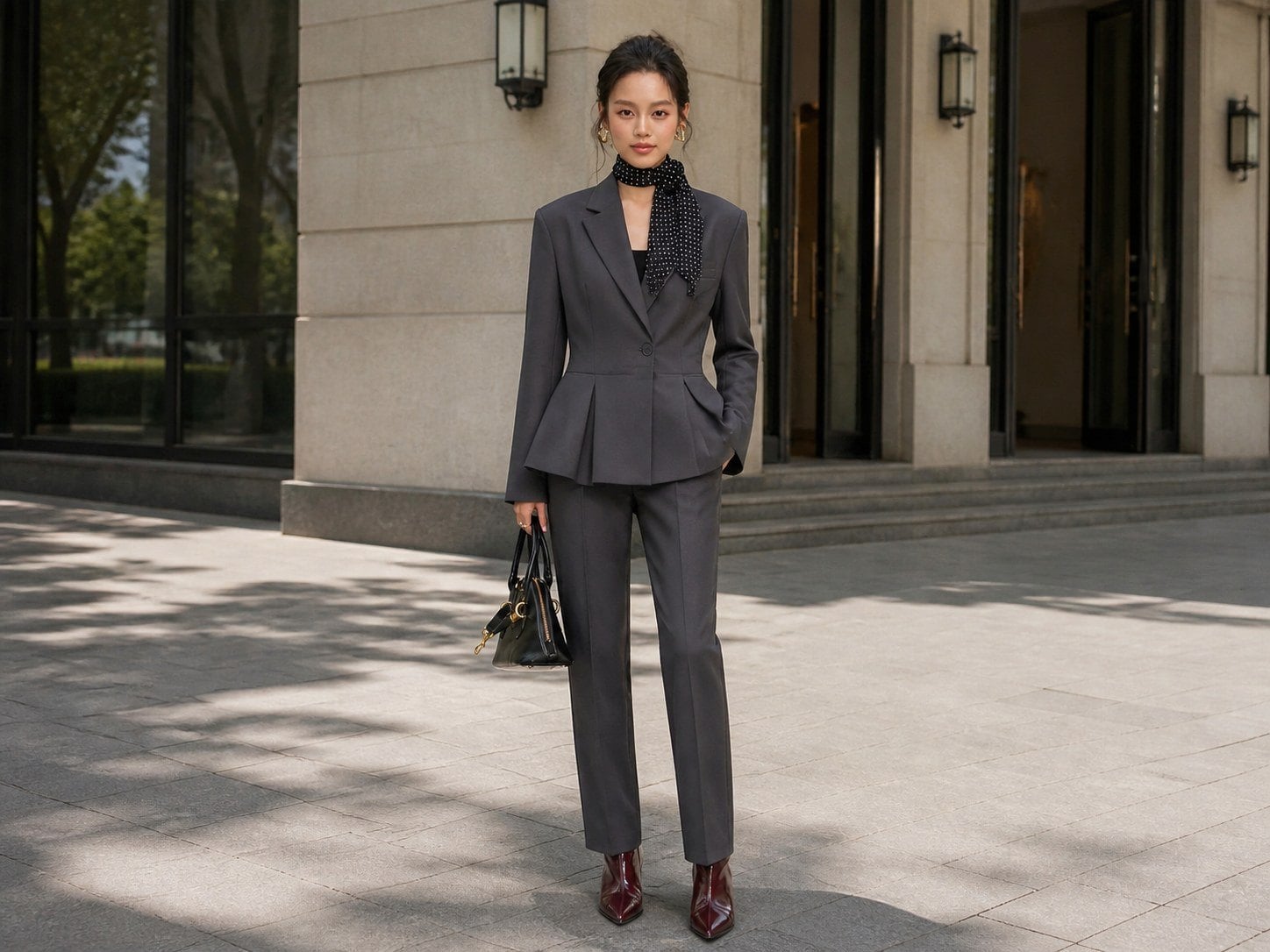 Áo vest nữ peplum tôn eo, tạo dáng nữ tính
