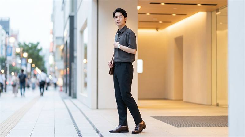 Áo sơ mi ngắn tay trơn thanh lịch, mát mẻ cho mùa hè, là lựa chọn thoải mái và dễ phối đồ cho mọi hoạt động thường ngày.