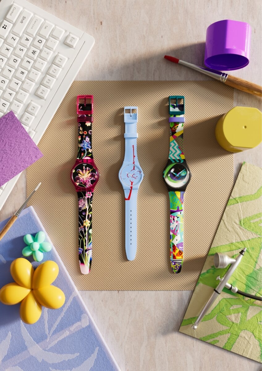 Sáu mẫu đồng hồ Swatch Art Peace Hotel Collection