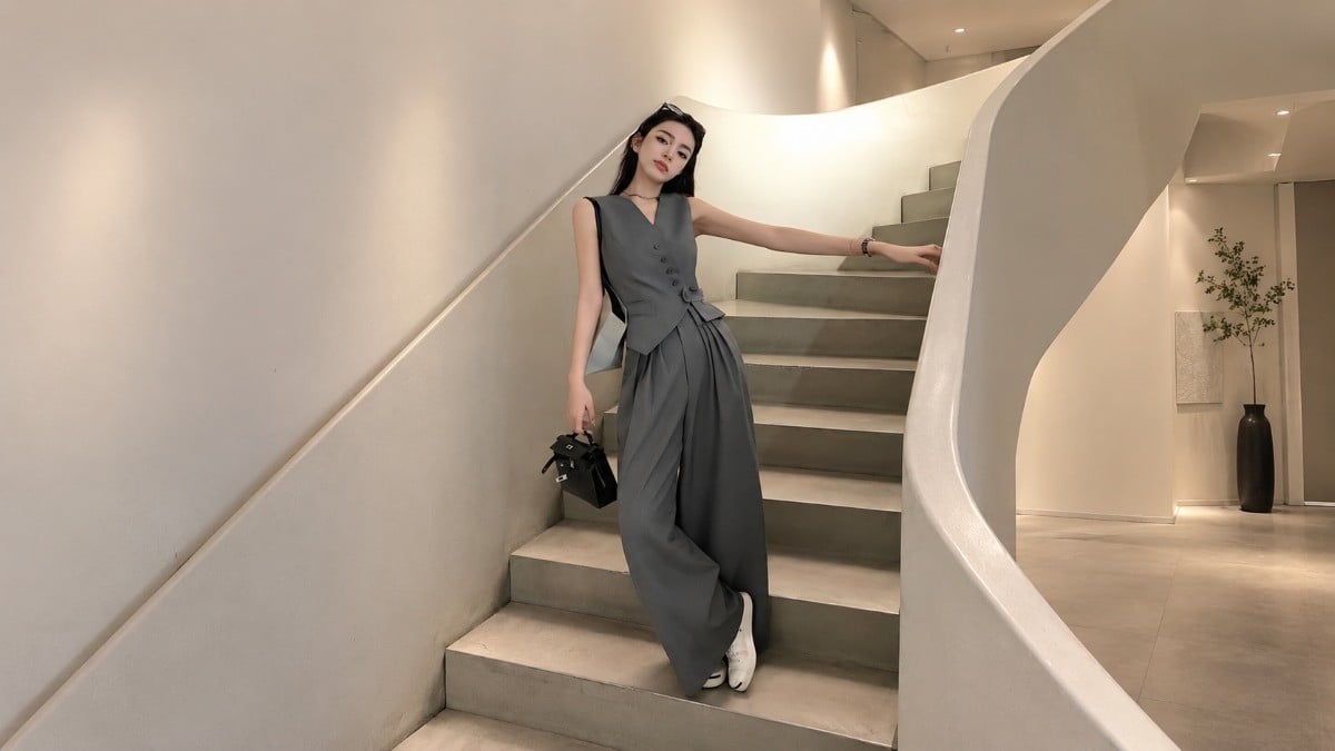 Cách mặc áo vest nữ trẻ trung, thanh lịch và không cứng