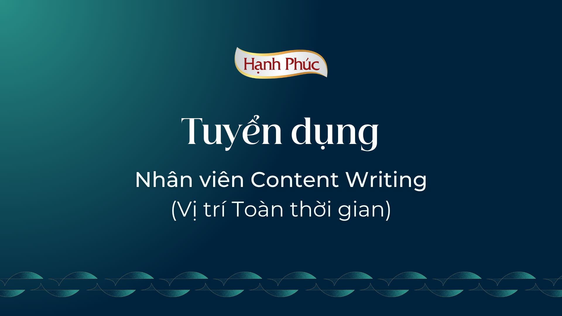 Tuyển dụng Nhân viên Content Writing (Toàn thời gian)