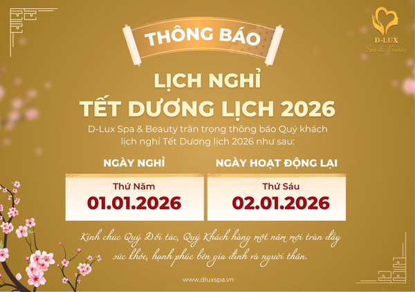 [English below] THÔNG BÁO LỊCH NGHỈ TẾT DƯƠNG LỊCH 2026