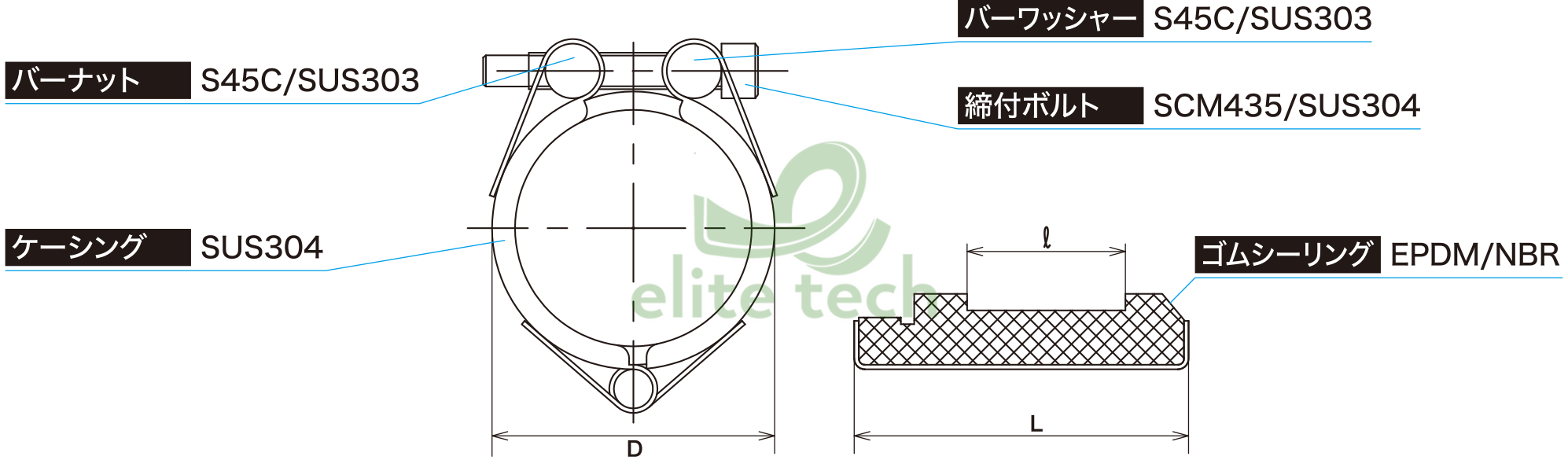 Khớp Nối Ống ATOMS CX Pipe Coupling Constructure