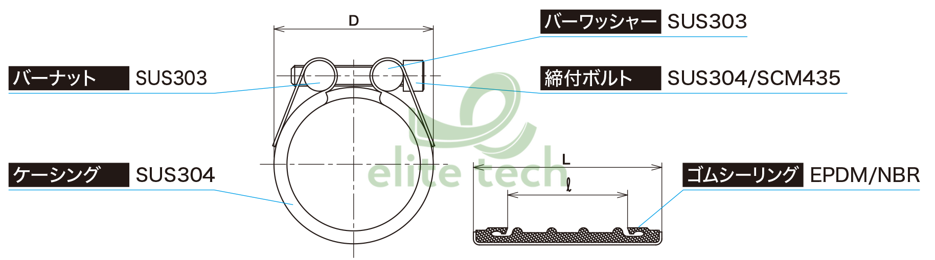 Khớp Nối Ống ATOMS FD FDL Pipe Coupling Constructure