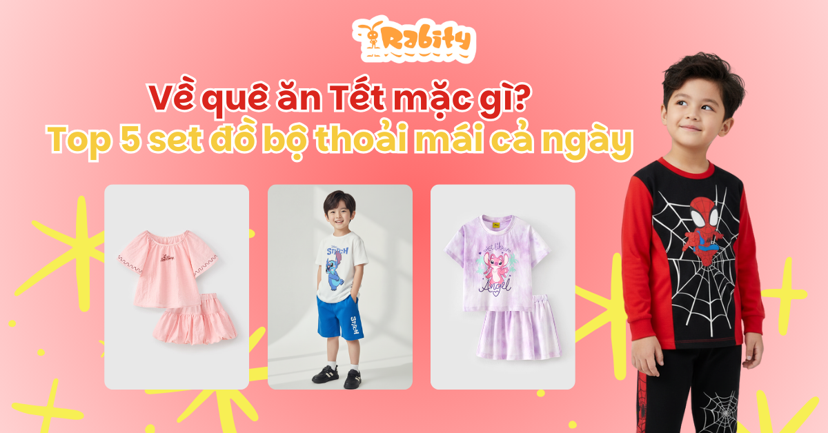 Về quê ăn Tết mặc gì? Top 5 set đồ bộ 