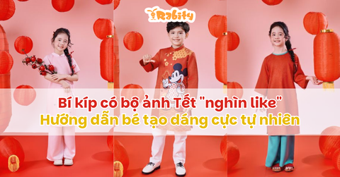 Bí kíp có bộ ảnh Tết 