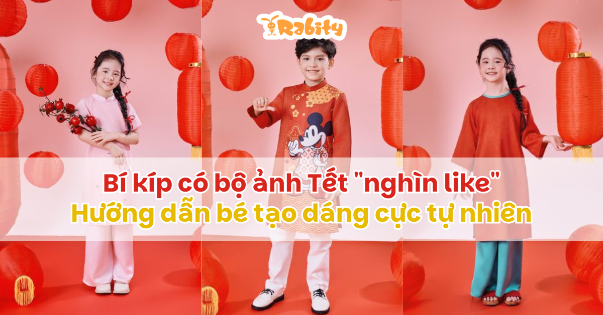 Bí kíp có bộ ảnh Tết 
