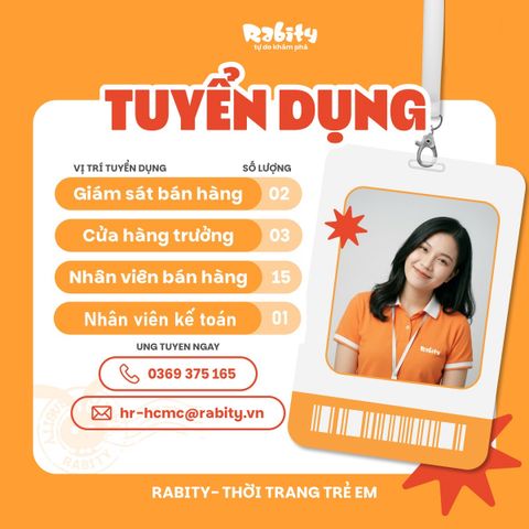 RABITY TÌM ĐỒNG ĐỘI THÁNG 08.2026