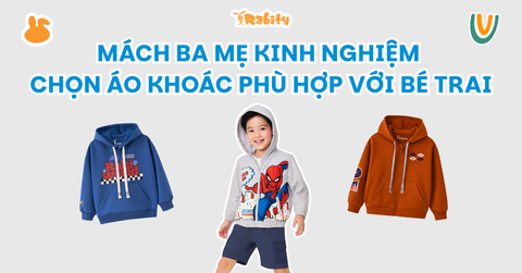 Mách ba mẹ kinh nghiệm chọn áo khoác phù hợp với bé trai