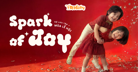 Ra mắt BST Rabity tháng 12: Spark of Joy - Bé rạng rỡ vui lễ hội