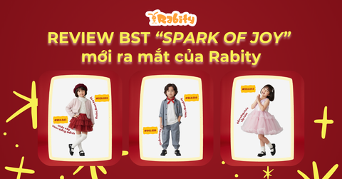 Review 4 set đồ ấn tượng trong BST “Spark of Joy” mới ra mắt của Rabity