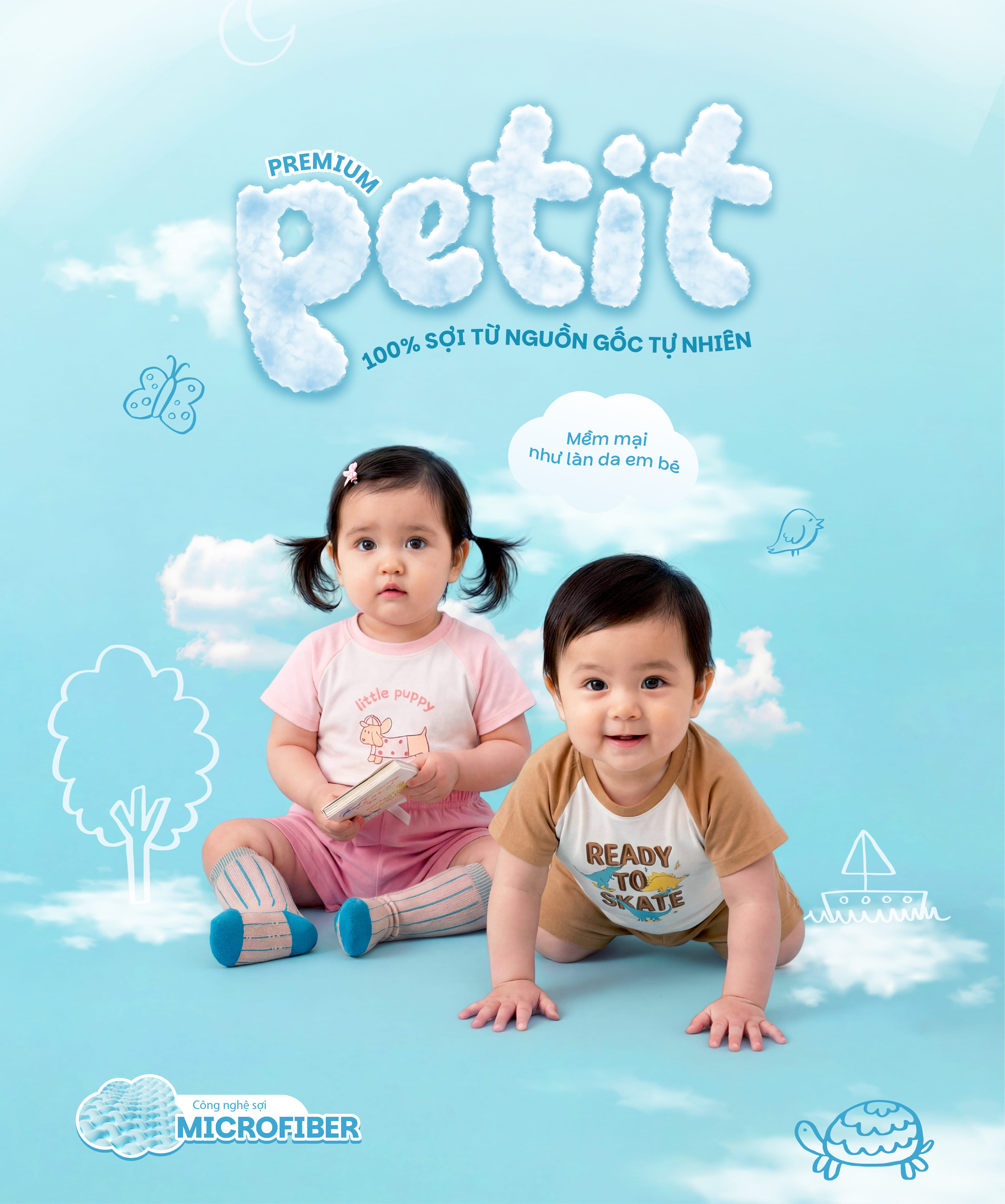 PREMIUM PETIT - MỀM MẠI NHƯ LÀN DA EM BÉ