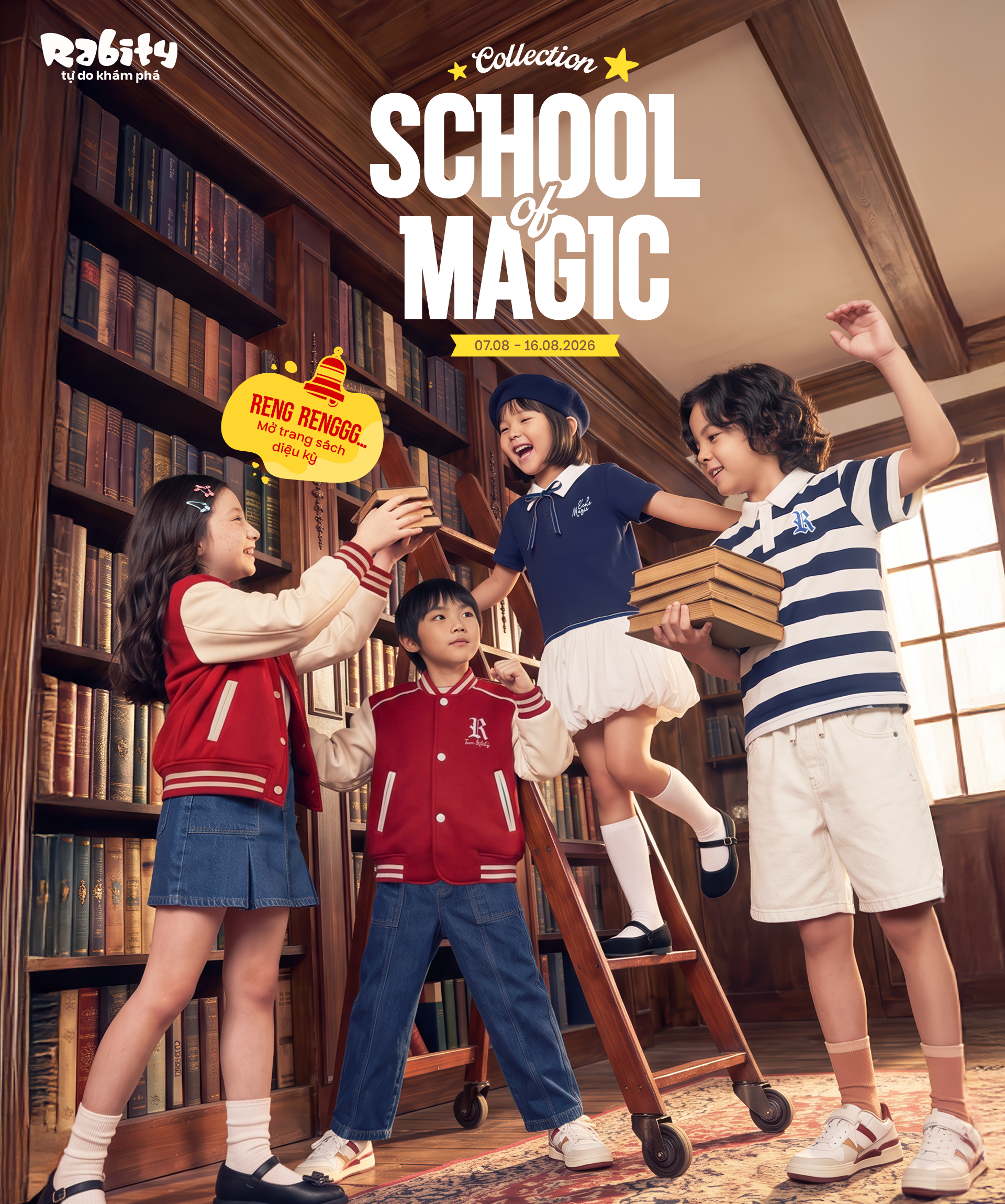 SCHOOL OF MAGIC - RENG RENGGG MỞ TRANG SÁCH DIỆU KỲ
