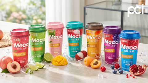 Review Trọn Bộ 7 Vị Trà Trái Cây Meco: 