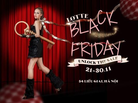 LOTTE BLACK FRIDAY - SIÊU SALE ~50%++ HƠN 250 THƯƠNG HIỆU HÀNG ĐẦU
