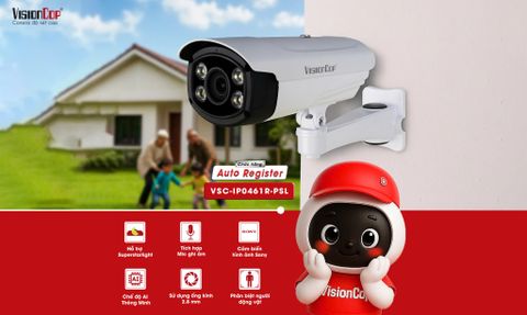 Camera IP VisionCop VSC-IP0461R-PSL – 6.0MP Super Starlight Full Color