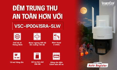 Camera Wifi IP VisionCop VSC-IP00415RA-SLW – Đêm như ngày, an ninh toàn diện