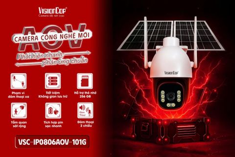 AOV Thế Hệ 2 – Siêu phẩm camera năng lượng mặt trời thông minh!