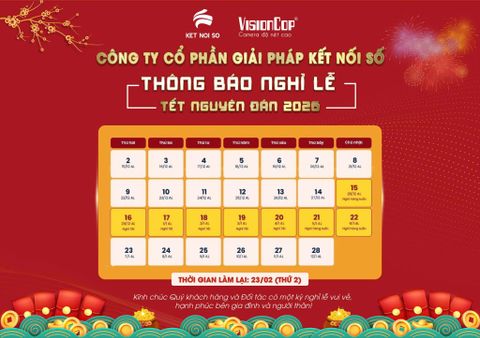 🌸 KẾT NỐI SỐ TRÂN TRỌNG THÔNG BÁO 🌸 LỊCH NGHỈ TẾT NGUYÊN ĐÁN BÍNH NGỌ 2026
