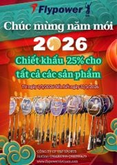 Chương trình khuyến mãi chào Xuân 2026 của thương hiệu cầu lông Flypower