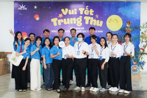 HELIOS PHARMA MANG NIỀM VUI TRUNG THU ĐẾN BỆNH NHÂN NHI ĐANG ĐIỀU TRỊ TẠI BỆNH VIỆN TRUYỀN MÁU HUYẾT HỌC TP. HCM
