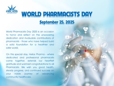 HAPPY WORLD PHARMACISTS DAY 2025